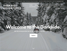 Tablet Screenshot of darksideadventures.com